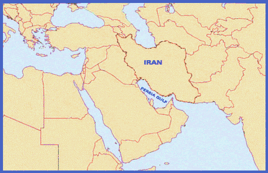 عکس مرزهای ایران و موقعیت خلیج فارس - خلیج همیشه فارس - در طول تاریخ