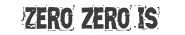 Zero zero is Font