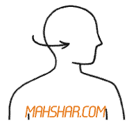 نرمشهای محل کار به حالت عمودی بشینید یا بایستید<br />
سرتان را آهسته به سمت چپ بچرخانید تا اینکه احساس کشیدگی کنید<br />
5 تا 10 ثانیه نگه دارید<br />
3 تا 5 بار تکرار کنید<br />
این کار را برای سمت راست نیز تکرار کنید