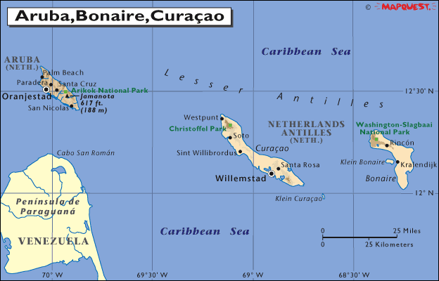 Aruba, Bonaire, Curaçao (ABC Islands)