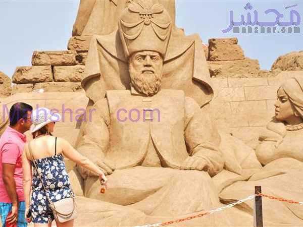 sand sculpture فستیوال مجسمه های شنی آنتالیا 5 3 فستیوال محبوب در آنتالیا